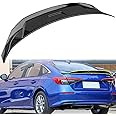 AUTOXBERT Rear Spoiler Wing Compatible with 2025 2024 2023 2022 Honda Civic Sedan Sport Rear Trunk Spoiler Wing Lip for 11th Gen Civic Sedan Accessories, Black