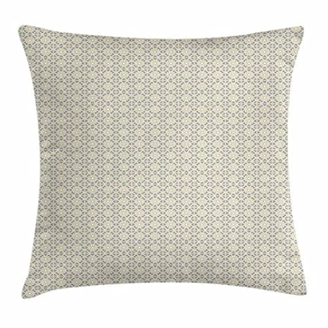 Amazon Com Grey And Yellow Throw Pillow Cushion Cover Portuguese