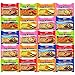 Snack Chest Nissin Top Ramen Noodles 5 Different Flavors Variety Sampler (20 Count)
