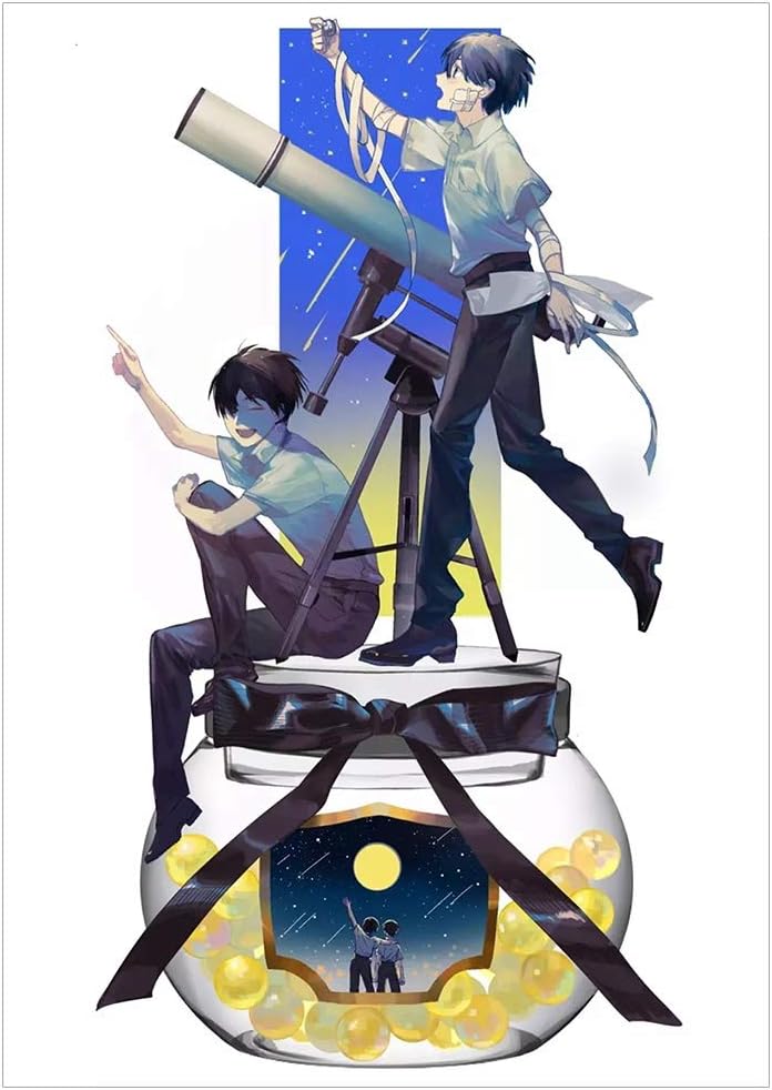 Quero Jom91 Anime Toilet Bound Hanako-kun Poster Decorative Bedroom Painting 42 x 30 cm(6)