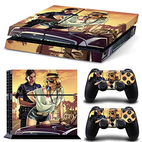 GameCheers PS4 Konsole and DualShock 4 Controller Skin Set - Auto Assasin TheGC Videogame - PlayStation 4 Vinyl