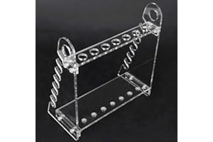Linear Pipette Stand, Pipette Rack, Stable 1.5cm Hole Diameter for