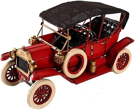 Amazon Co Jp モデルカー ダイキャストメタルトイカーアイアンアートローディングカーヴィンテージカーシミュレーションクラシック モデルボーイガールコグニティブコレクションギフトダイキャストビークル 19フォードクラシックカー ホーム キッチン