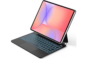 Magic Keyboard for Samsung Galaxy Tab S10 Lite/S10 FE/S9 FE 10.9'' & S11 2025/S9/S8/S7 11'', Keyboard Case for Galaxy Tab, Fl