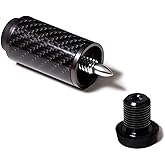OKKO Carbon Fiber Billiard Pool Cue Extension with Bumper for Predator Pool Cues