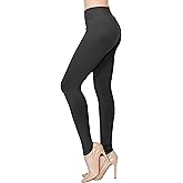 ALWAYS Women's Print Pattern Leggings - Premium Soft Stretch Peach Skin Yoga Pants