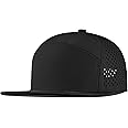 Varpepe Performance Snapback Hats for Men Women,Flat Bill Cap,Golf,Running,Workout