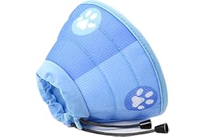 Generic Cat Comfort Collar Gentle Neck Wrap for Licking Prevention and Recovery - Ideal Solution for Pet and Comfort (A, 19X9