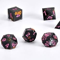Core-Wrapped Dragon & Dungeon Dice