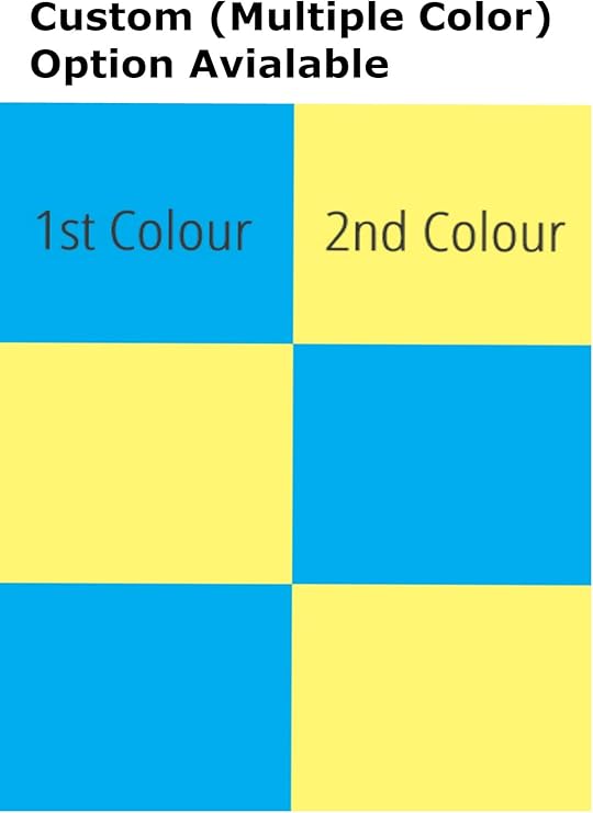 Bannerbuzz Vertical Six Checker Rectangle Blank Flag Double