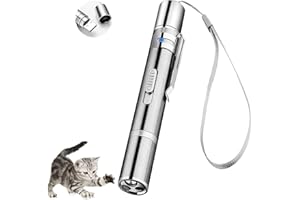 Cat Interactive Toys, Cat Chasing Toys, Pet Toys for Indoor Kitten Play Chase Exercise, USB Recharge, Cat Toy for Indoor, Cat