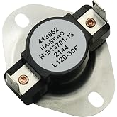 B1370113 Limit Switch 120F Compatible with Goodman-Amana HVAC