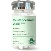 DNOUHN Pentadecanoic Acid, Pentadecanoic Acid Formula Supplement, Sourced from High-Altitude Sheep Milk, 60 Capsules