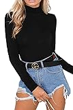 Women's Sexy Long Sleeves Bodysuits Slim Solid