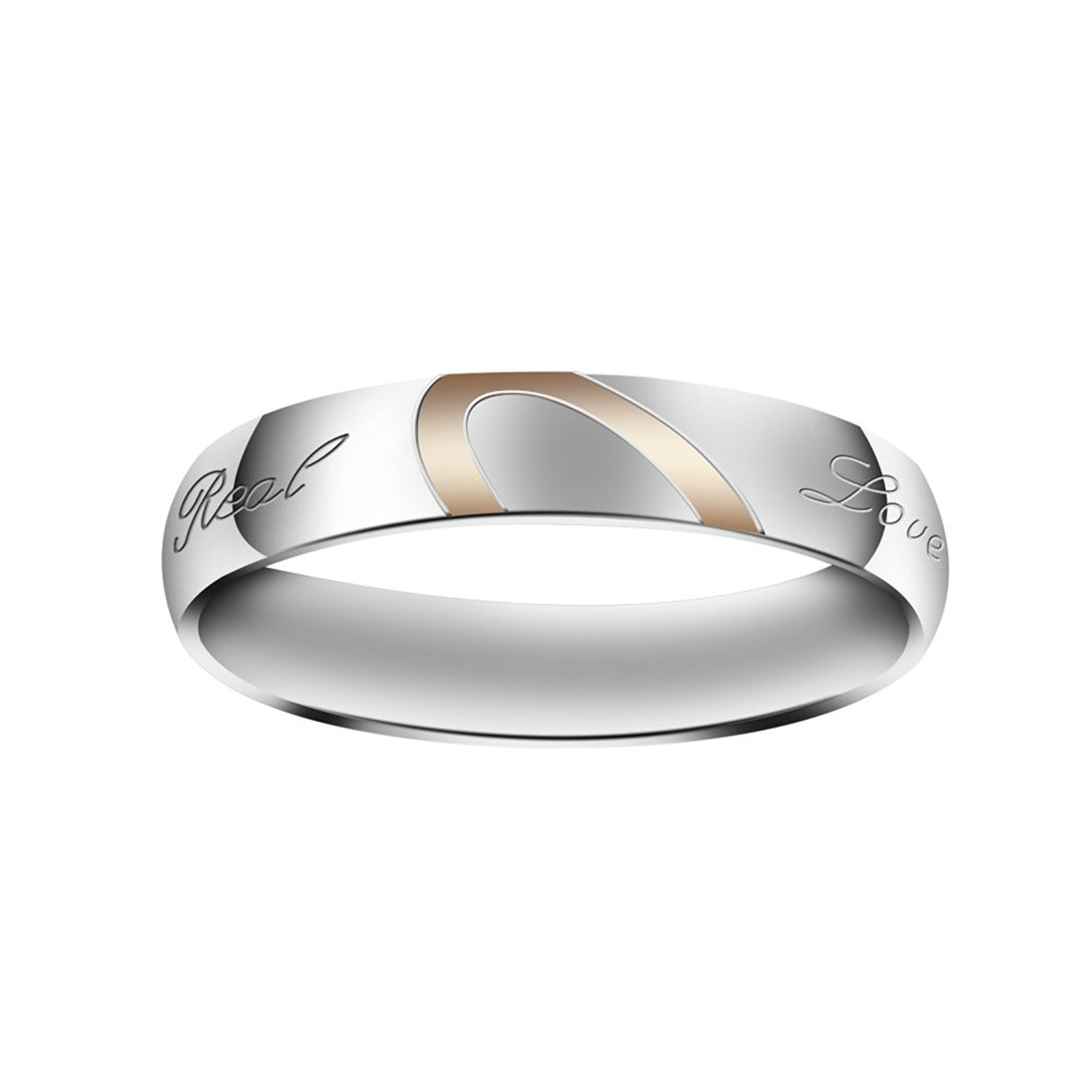 Couple Ring Stainless Steel Promise \