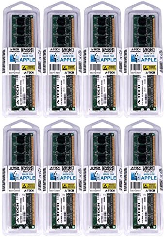 A-Tech for Apple 16GB Kit 8X 2GB PC2-4200 533MHz Power Mac G5 Late 2005 M9590LL/A A1117/A1177 M9591LL/A M9592LL/A Memory RAM