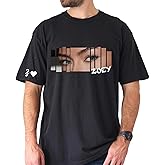 Modrue Custom Eye Shirt, Custom Bootleg Rap Tee Shirt for Boyfriend Girlfriend Birthday Gifts