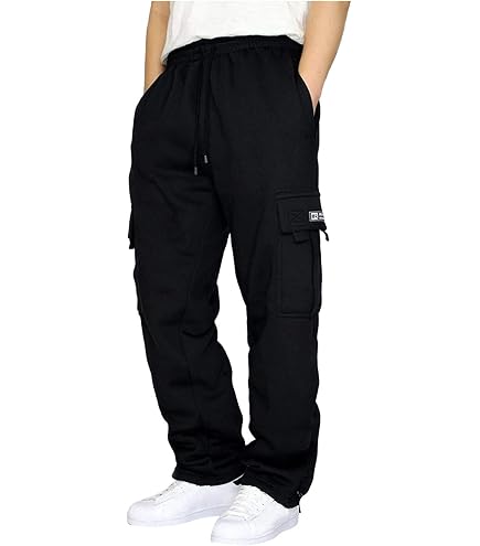 Amazon.com: PRO 5 Fleece Cargo Sweatpants 60/40 Light Heavy Soft