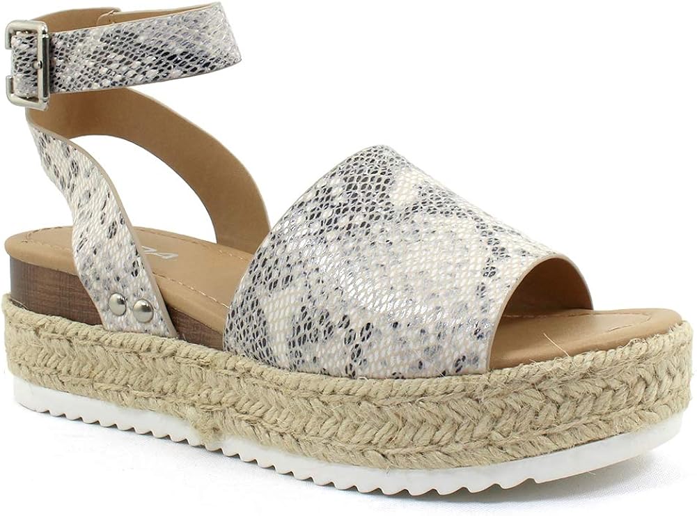 soda flatform sandals