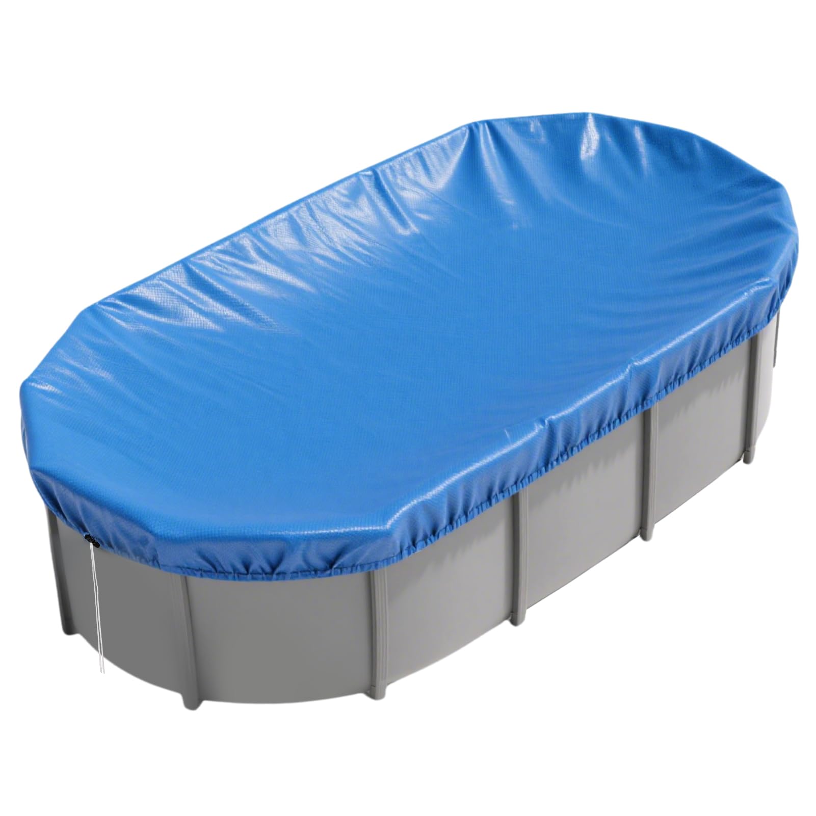 Photo 1 of 16x10 FT Oval Pool Cover for Above Ground Pools,Solar Oval Pool Cover Protector with Drawstring for Cold and UV Resistant,Dustproof -All-Weather Protection(Cover Size:19.1 x 11.2FT)