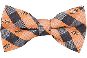 Eagles Wings Oklahoma Checked Logo Bow Tie - State College Team Logo