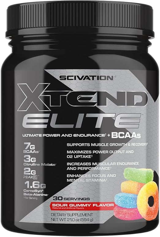 Scivation Xtend Elite Bcaa Powder Branched Chain Amino Acids Bcaas