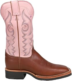 Justin Boots Womens Q-Crepe Square Toe 