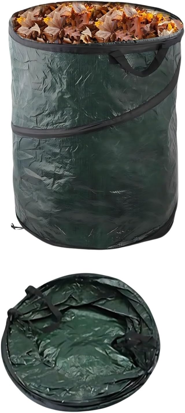 ADEPTNA 120L Large Pop-Up Garden Waste Bag with Handles
