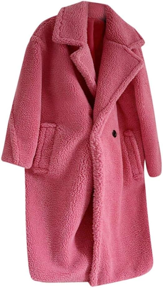 hot pink teddy bear coat