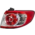 Brock Replacement Passengers Taillight Tail Lamp Compatible with 2010-2012 Santa Fe 92402-0W500