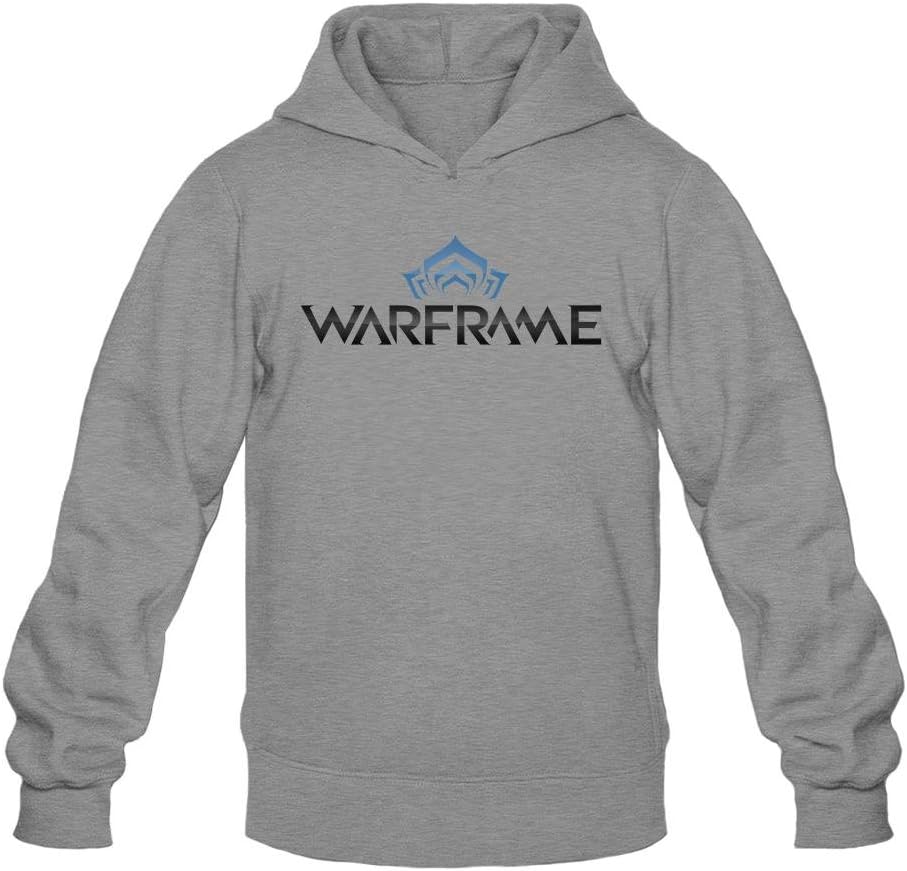 JXK Men's Warframe Logo Hoodied Sweatshirt Long Sleeve