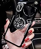 iPhone XR Shiny Soft Ring Stand Case,Aulzaju iPhone