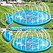 Jozo Outdoor Sprinkler Toys for Kids and Toddlers 68'', Outside Splash Pad Water Toys for 2 3 4 5 6 7 8 9 Year Old Boys and Girls