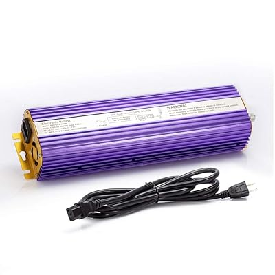 Buy Tophort 1000w Digital Dimmable Electronic Ballast For 1000 Watts Hps Mh Grow Light Bulb Lamp 1000w Purple Online In Indonesia B07ft9rwsg