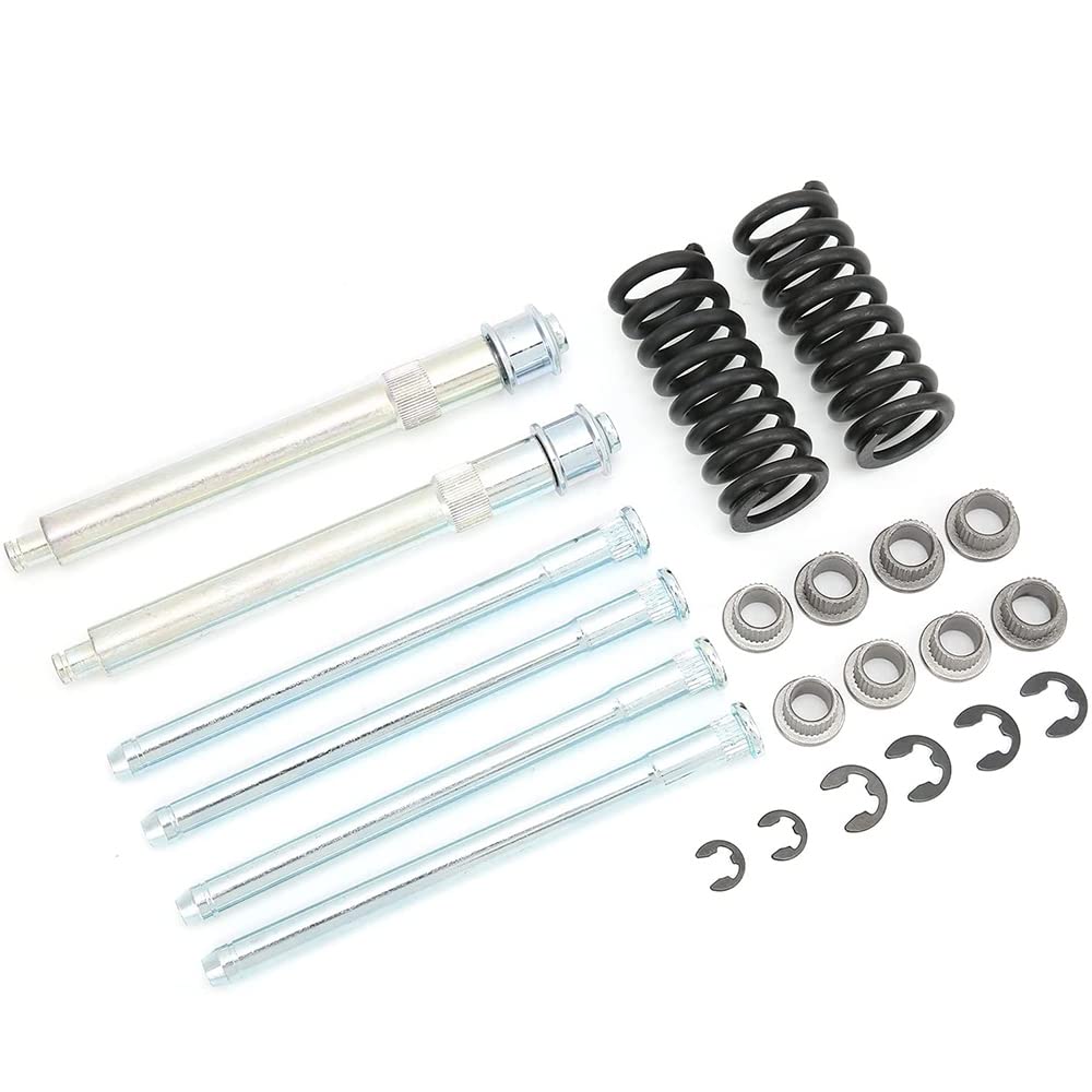 Tiardey Door Hinge Pin Kit Car Front Door Hinge Pin Bushing Repair Kit with Spring Replacement Compatible