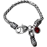 Personalized Runner Shoe Birthstone Rope Bracelet for Women-Running Gifts- Runner Charm Bracelet, Running Jewelry, Marathon Bracelet for Women, Perfect gift for Runners