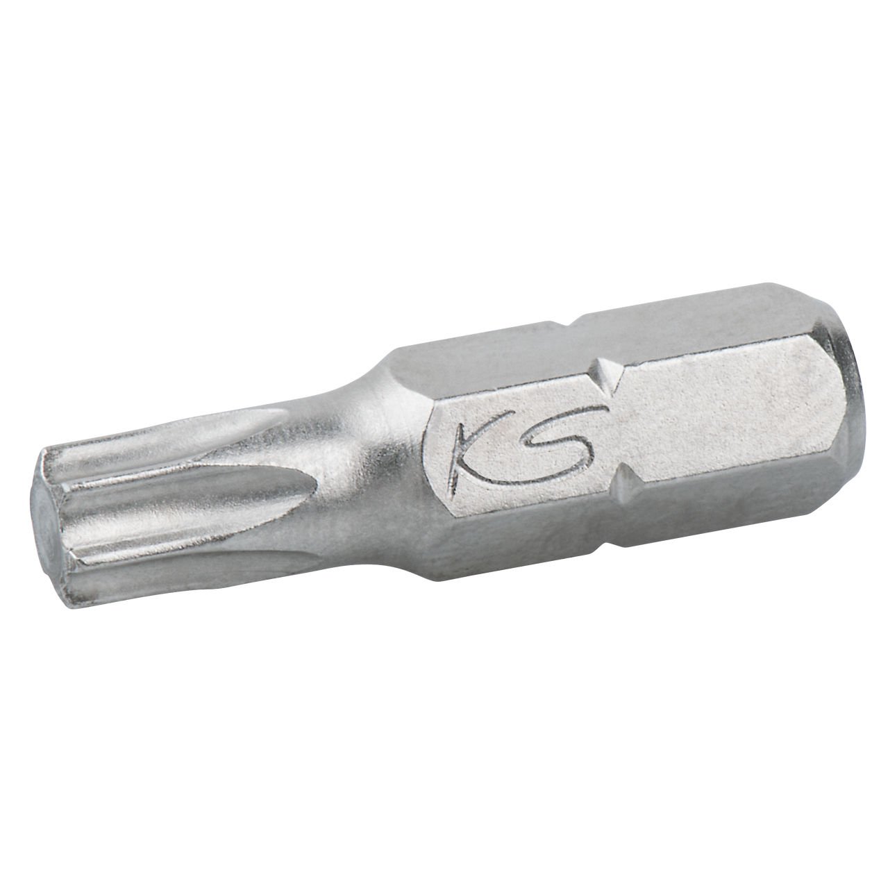 SK Hand Tool KS TOOLS 1/4" Mini bit for TX Screws T40, 18 mm, Clear