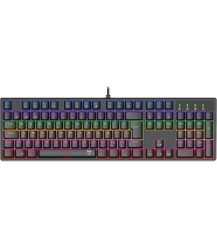 tekun2 Teclado Mecânico Gamer Spectrum Reloaded Tc602 - Led - Switch Blue