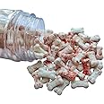 1 Bottle Bloody Red Dog Bones Candy Cake Cupcake Toppers Cookie Decorations Edible Dessert Sprinkles for Halloween Christmas Cake Cupcakes Decoration