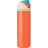 Owala Disney Princess FreeSip Insulated Stainless Steel Water Bottle with Straw for Sports and Travel, BPA-Free Sports Water Bottle, 24 oz, Moana