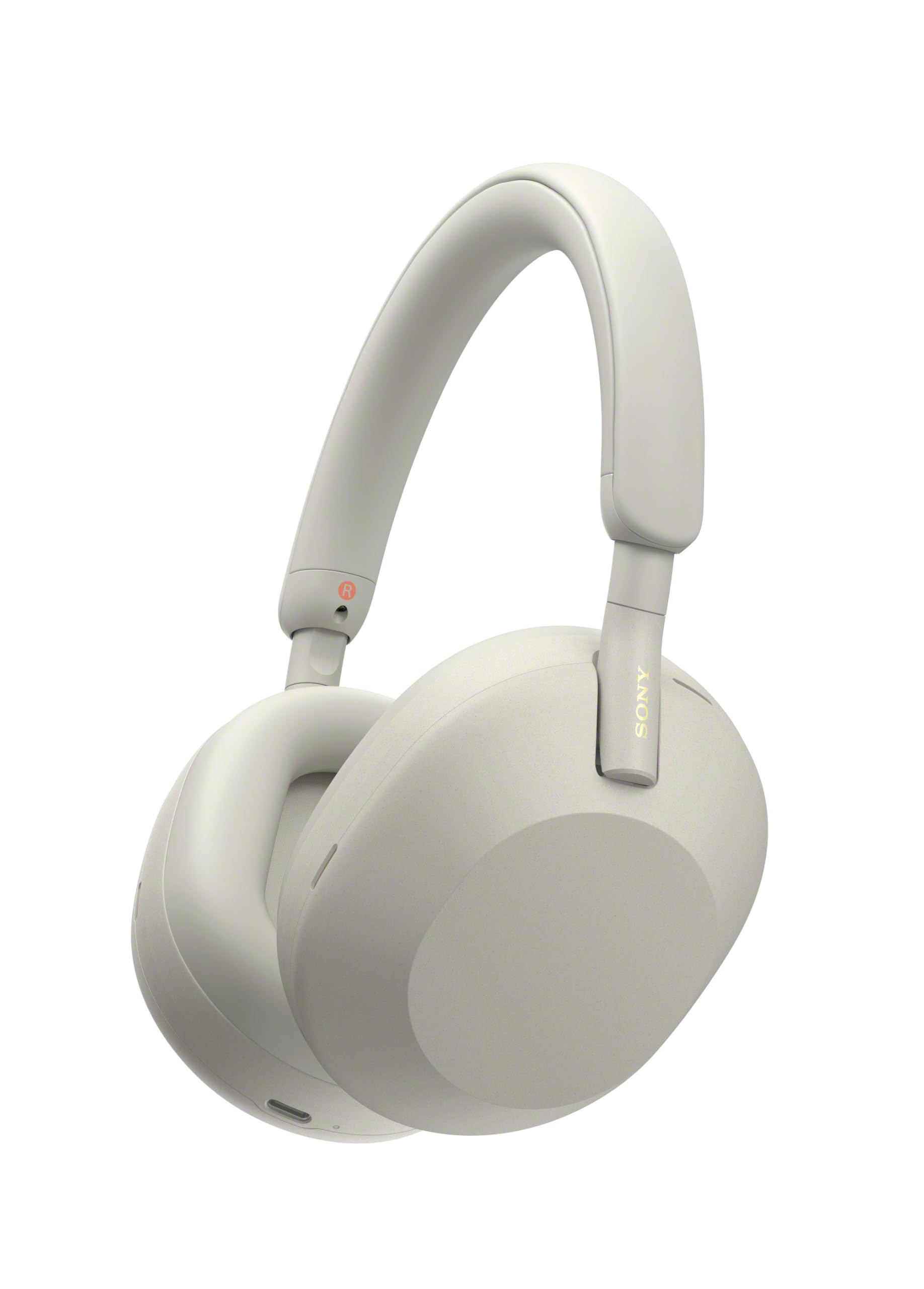 Photo 1 of Sony WH-1000XM5 Premium Noise Canceling Headphones, Auto NC Optimizer, 30-Hour Battery, Alexa Voice Control, Silver