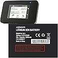 2500mAh W-5 Battery Replacement for Netgear Sierra Wireless Router Aircard 770S 771S 782S 790S 344B (Sprint) AC770S Mobile WiFi Hotspot, Model No: W-5