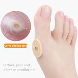 MQ 60 Pcs Corn Plasters Soft Latex Foam Callus Pads Anti Friction view 3