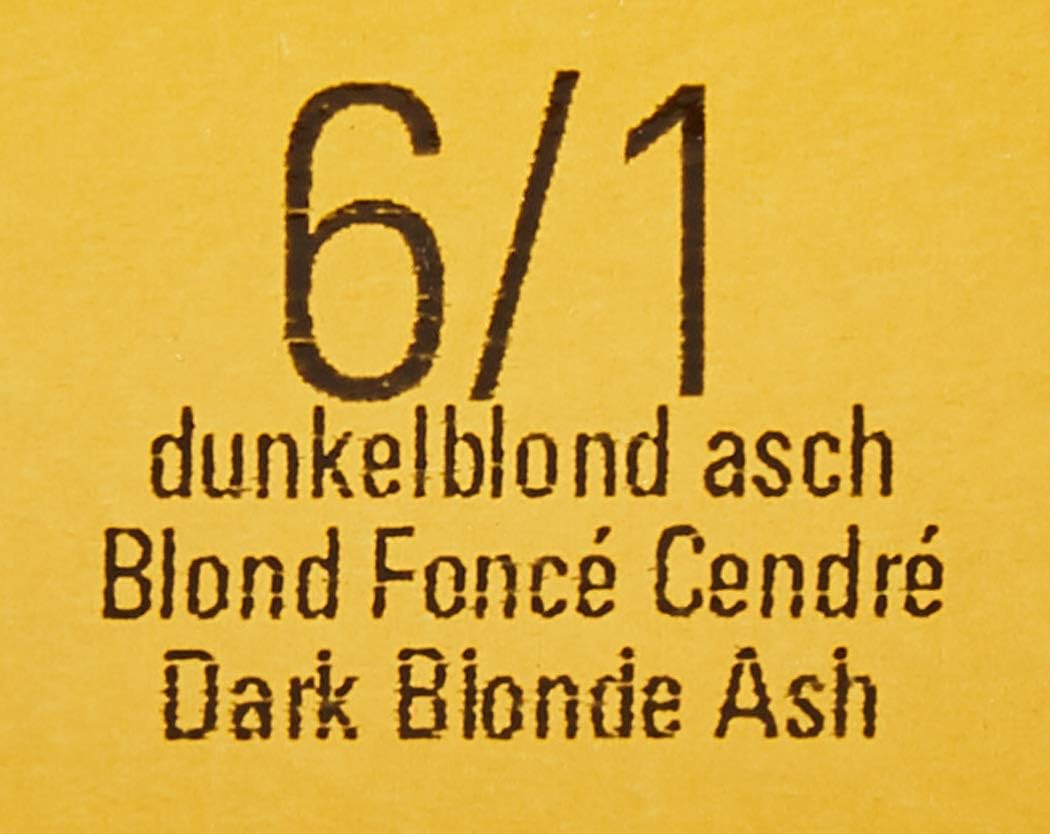 Wella Koleston Perfect MePlus Rich Naturals Permanent Hair Colour Cream, No. 6/1 Dark Blonde Ash, 60 ml, 60 ml (Pack of 1) - Image 5