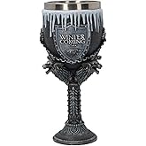 Personalise Engraved Style Mug Horn Games Beers of Mug,Stainless Steel Resin 3D Coffee Beer Mug Drinkware Cup (8.Winter Is Coming Goblet)