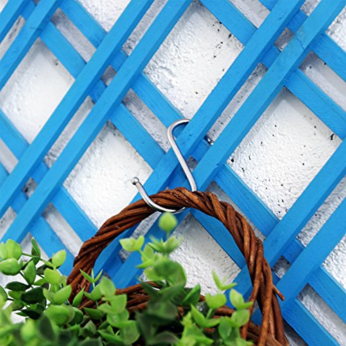 Allright 20 Stück S Haken Edelstahl 12cm Groß S-förmige Rostfreier Schwerlast Metallhaken zum Aufhängen Fleischerhaken… – Bild 5