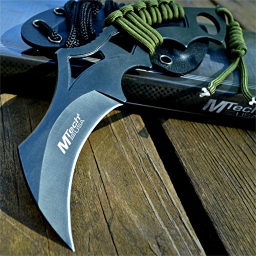 Buy 8" MTECH Combat Neck FIXED BLADE Karambit Claw w/ KYDEX SHEATH