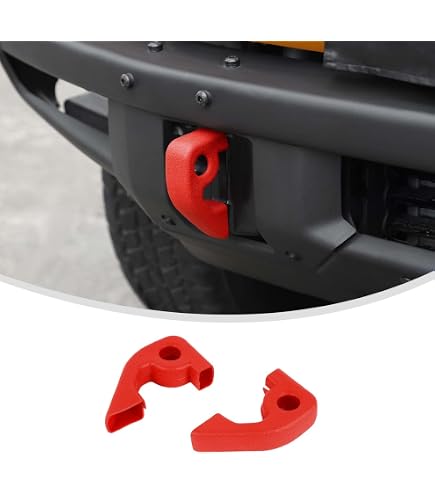 Peleus Tow Hook Covers For Ford F150 2004-2025 Bronco Base