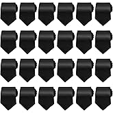 Xthrotsenk 24 Packs Men's Tie Bulk Black Ties for Men Solid Color Men's Neckties Satin 3.15'' Tie Man Ties Formal Necktie for Wedding Business Graduation Formal Neck Tiess for Office