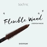 Technic Intense Lash Mascara Brown 10ml with Jojoba Oil view 6